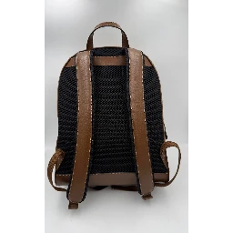 GUCCI GG Supreme and Leather Backpack