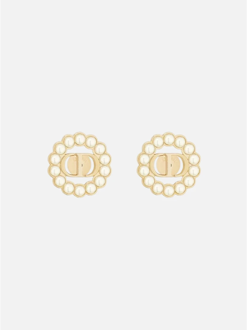 CHRISTIAN DIOR PETIT CD earrings