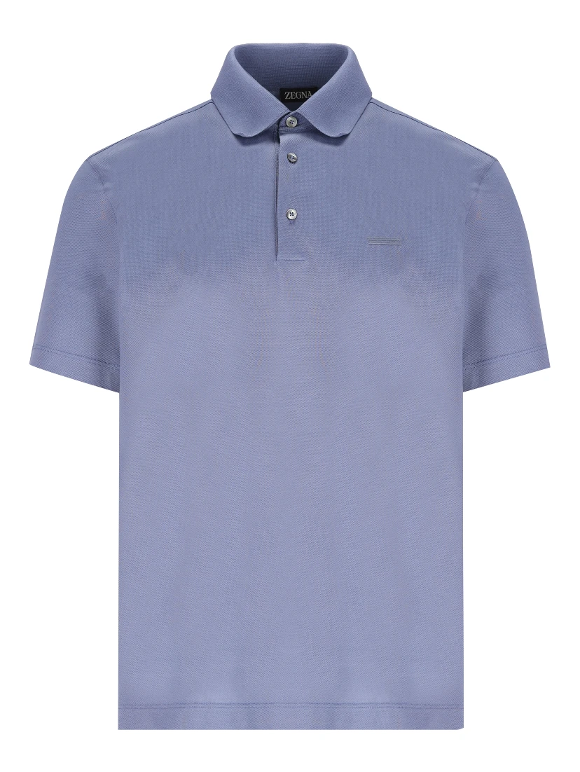 ZEGNA T-shirts and Polos Blue