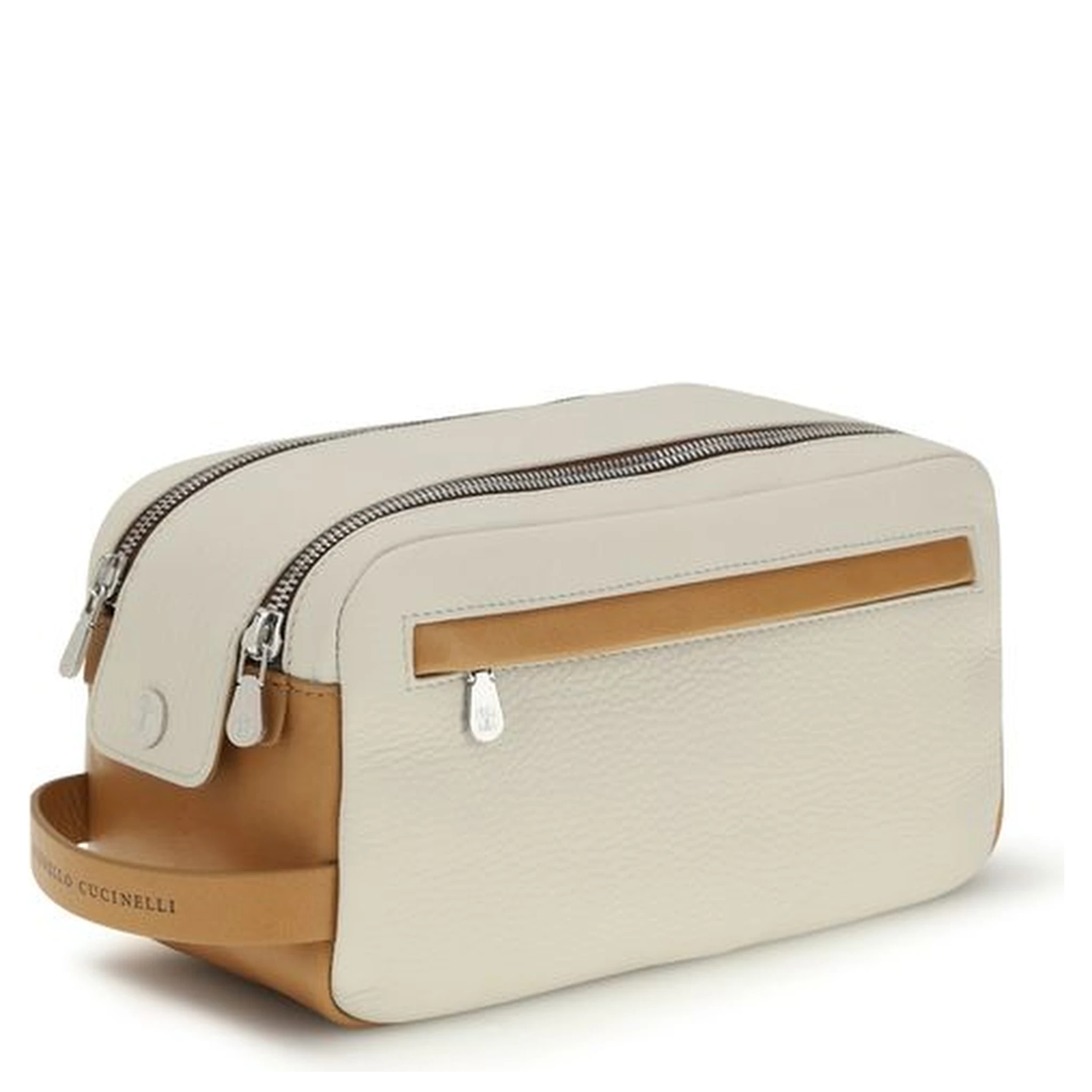 Beige Calf Leather Bos Taurus Other Accessories