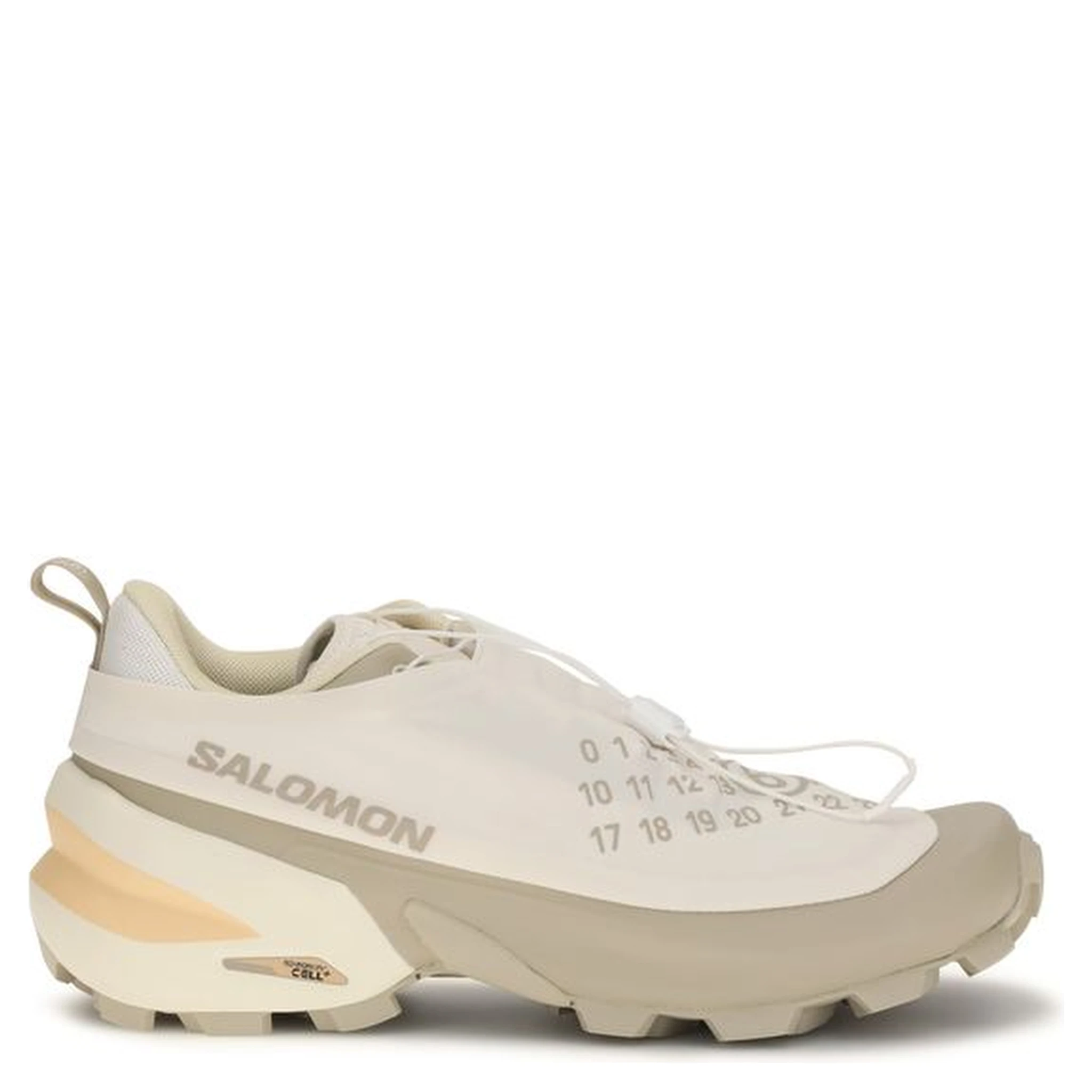 Beige Polyester Athletic Sneakers