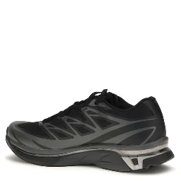 Black Polyamide Athletic Sneakers
