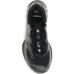 Black Polyamide Athletic Sneakers