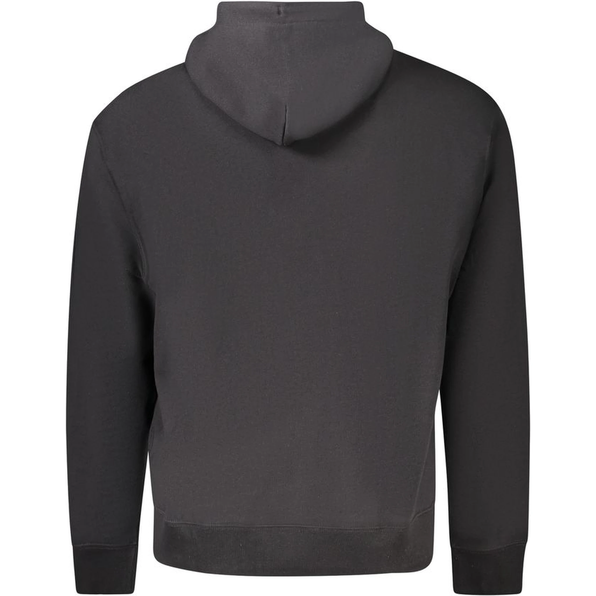 Black Cotton Men's Sweatshirt