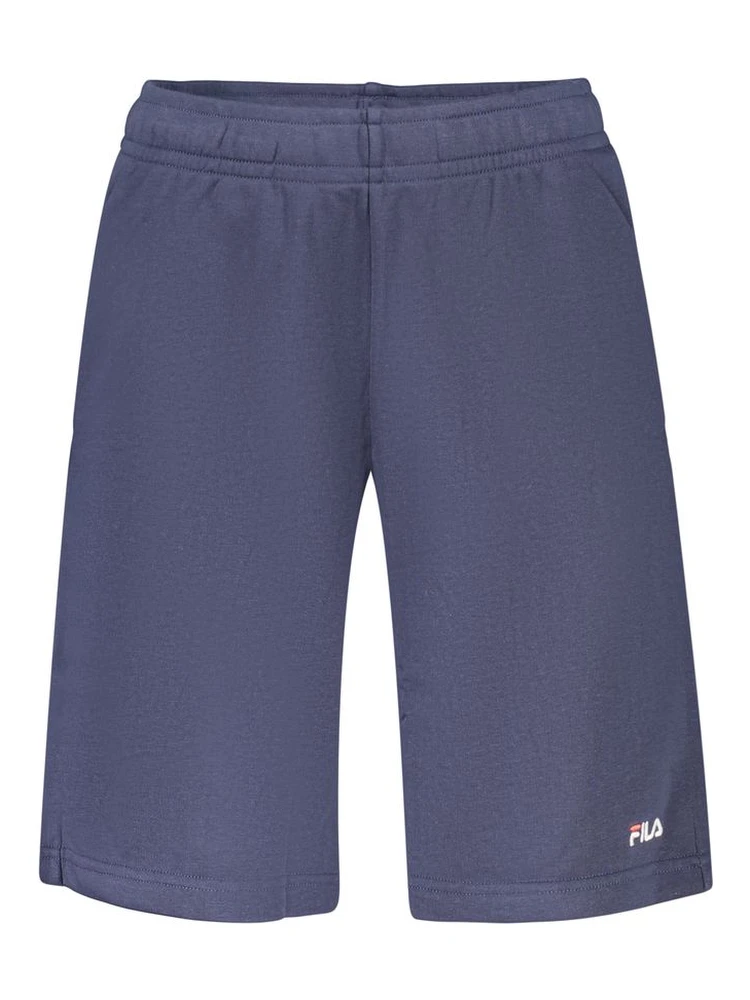 Blue Cotton Men's Pants