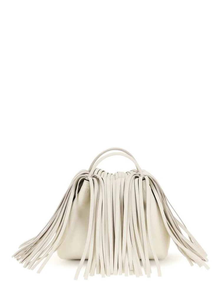 Beige Lamb Ovis Aries Aries Shoulder Bag