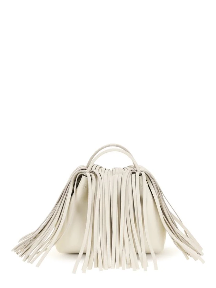 Beige Lamb Ovis Aries Aries Shoulder Bag