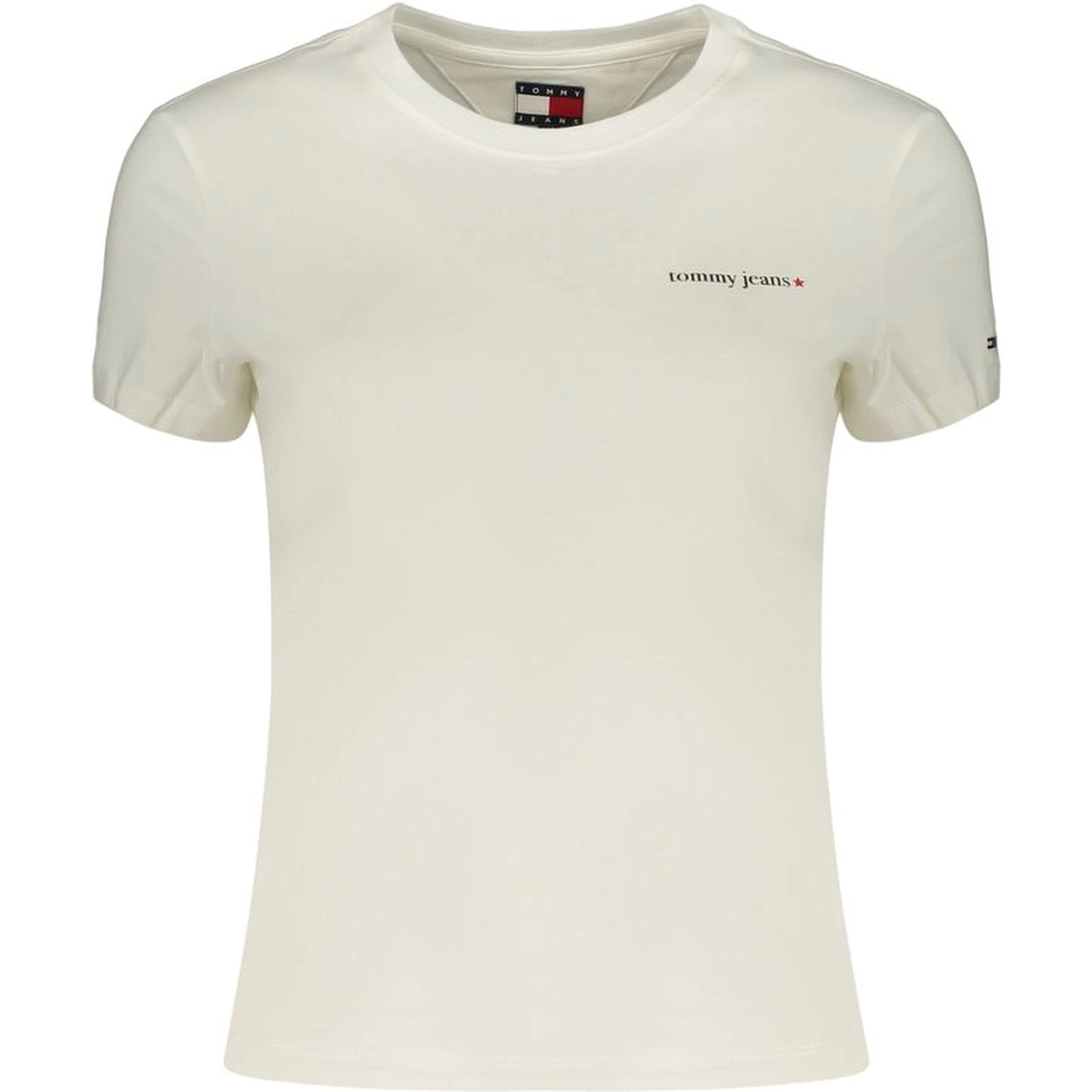 White Cotton Women's T-Shirt