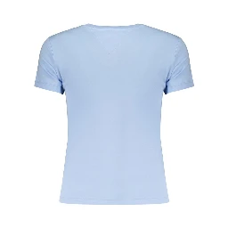 Azzurro Cotton Women's T-Shirt