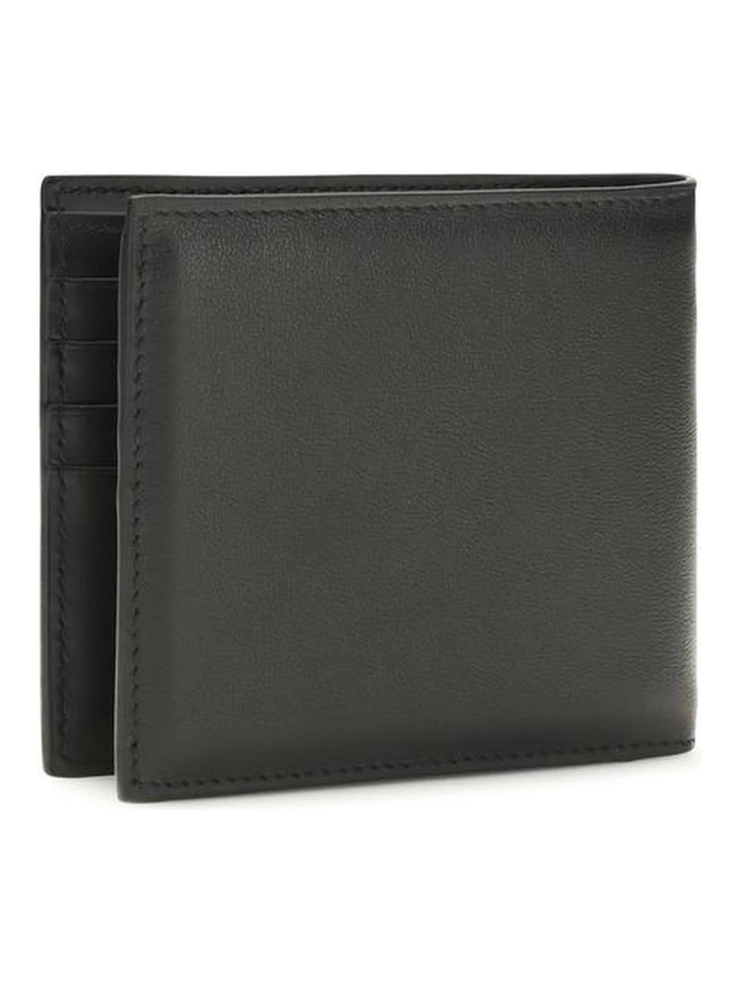 Black Calf Leather Bos Taurus Wallet