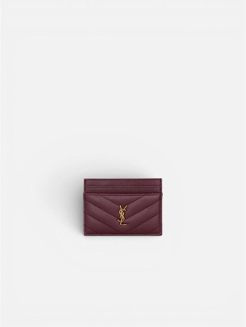 SAINT LAURENT CASSANDRE card holder