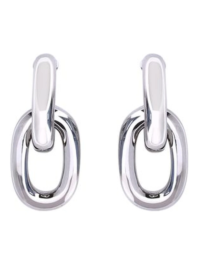 Silver Resin Earrings