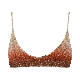 OVERLOCK DEEP SCOOP BRALETTE TOP