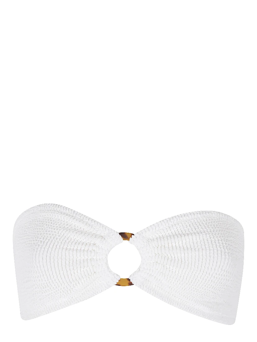 CRINKLE BANDEAU TOP