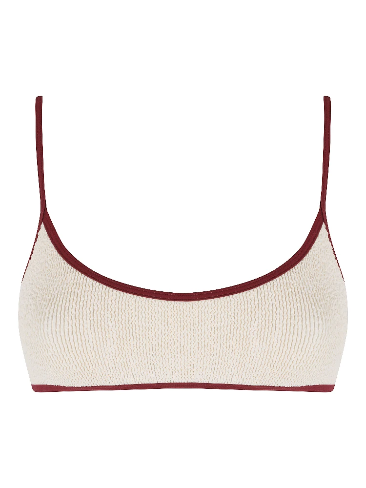 CRINKLE BRALETTE TOP WITH ADJUSTABLE