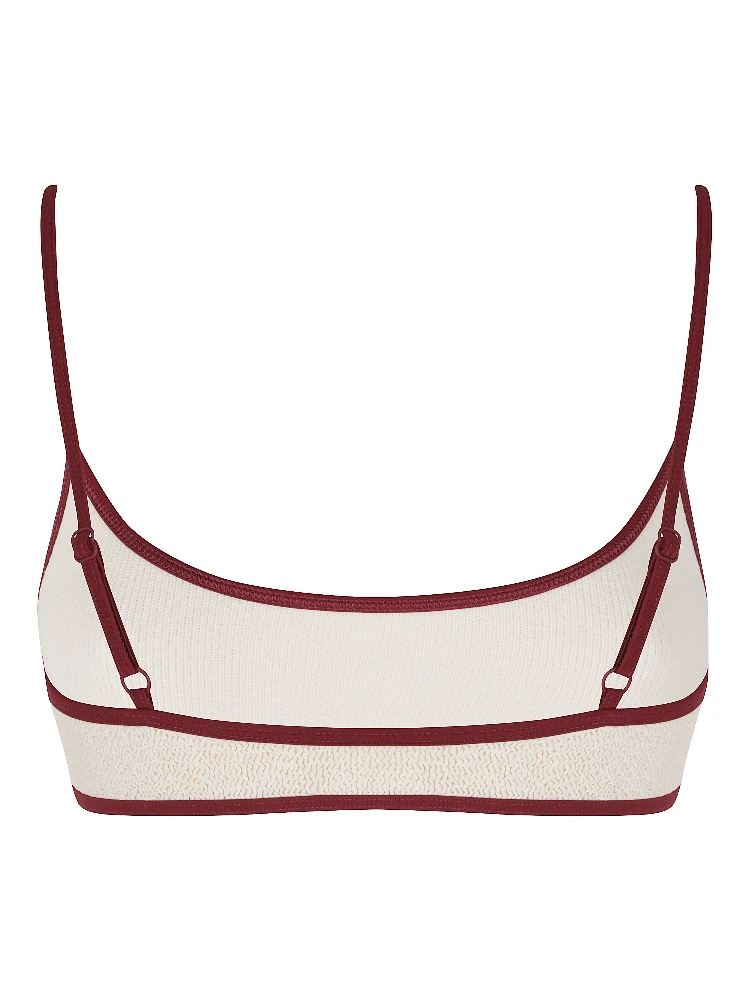 CRINKLE BRALETTE TOP WITH ADJUSTABLE alternative