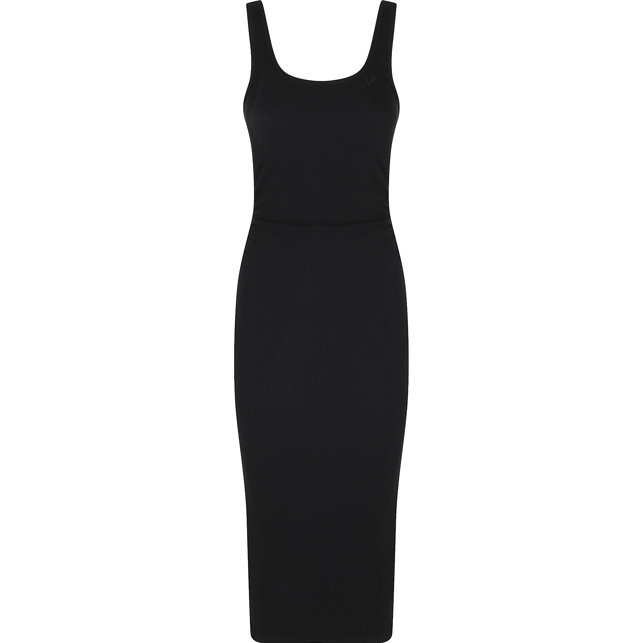 RIB MIDI DRESS