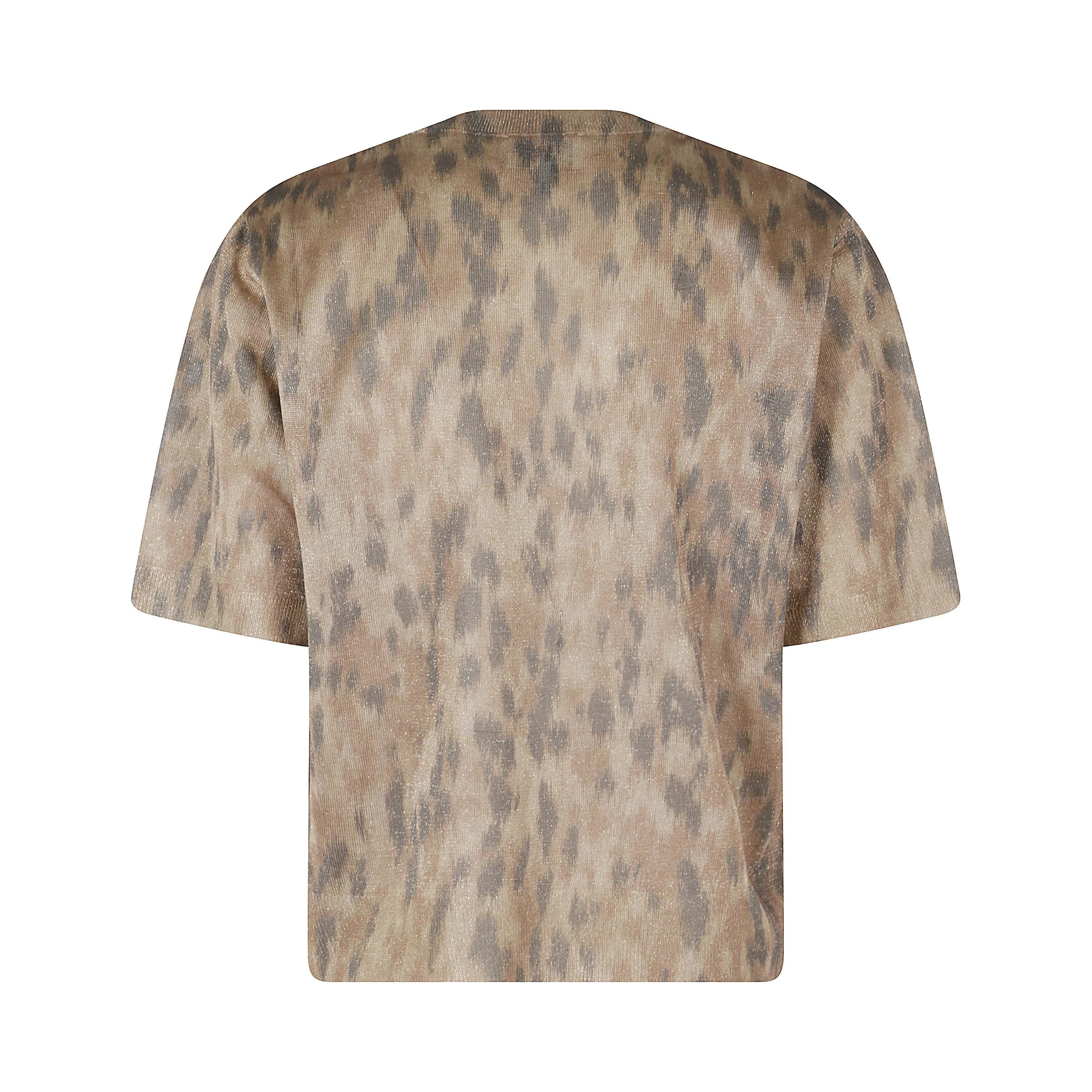PRINTED METALLIC TSHIRT