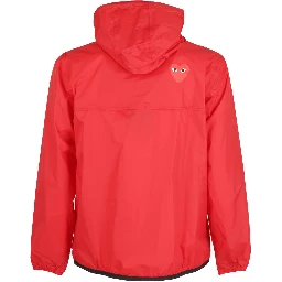 KWAY FULL ZIP JACKET RED EMBLEM