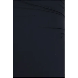 Black Nylon One-Piece Swimsuit