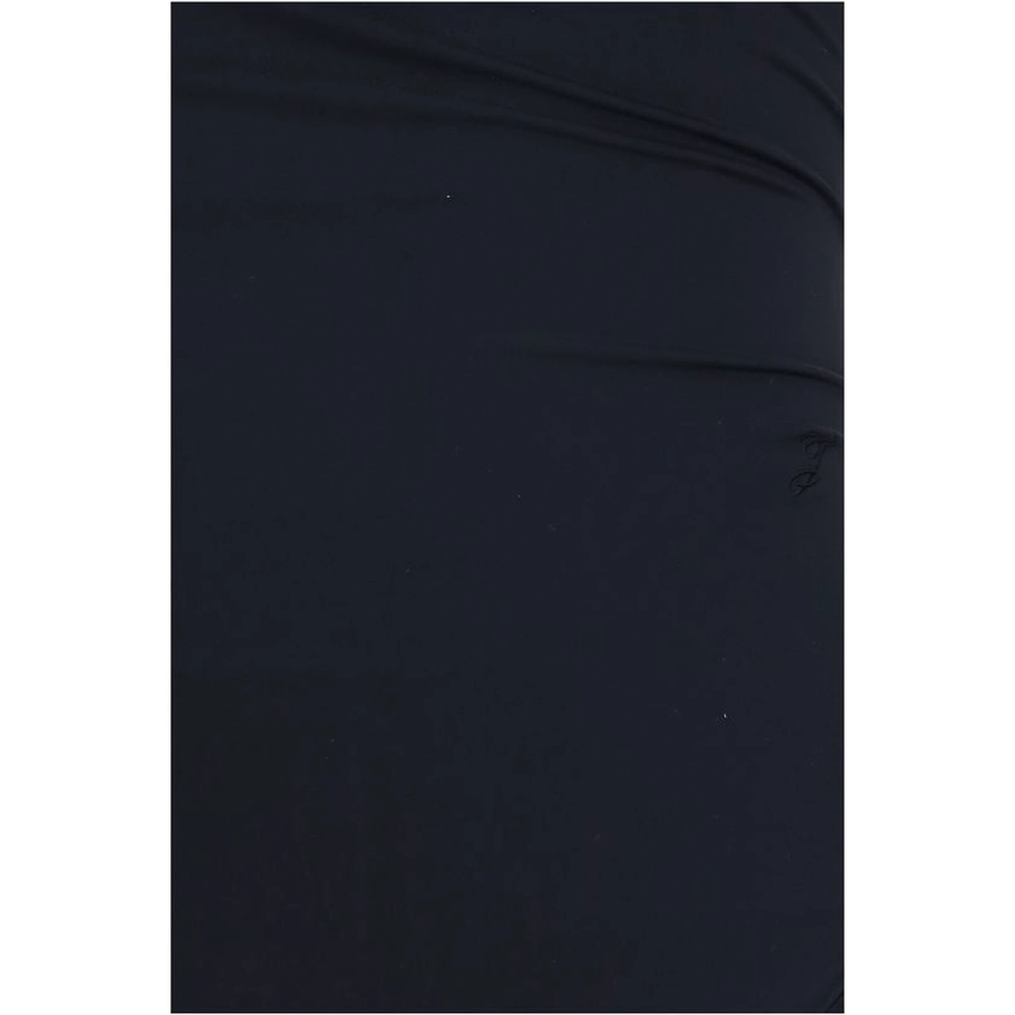 Black Nylon One-Piece Swimsuit