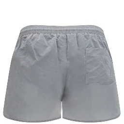 Gray Nylon Bermuda Shorts