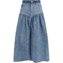 Blue Denim Skirt