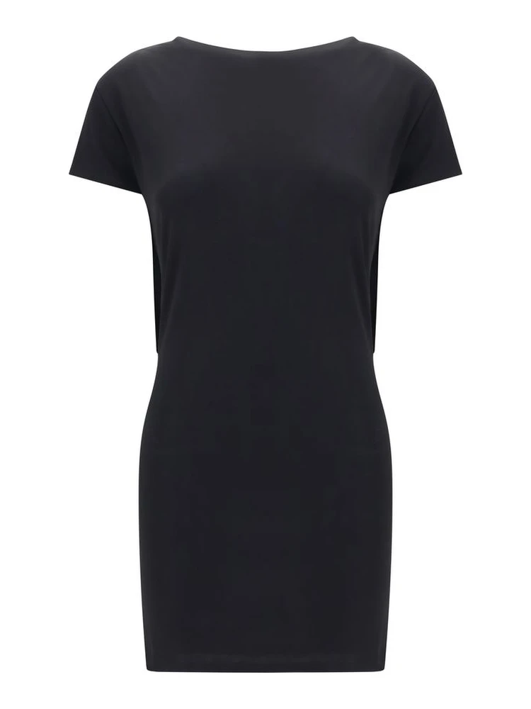 Black Viscose Cocktail Dress