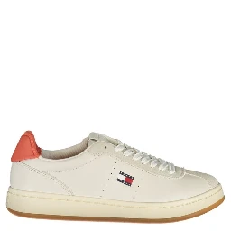 Beige Polyester Athletic Sneakers