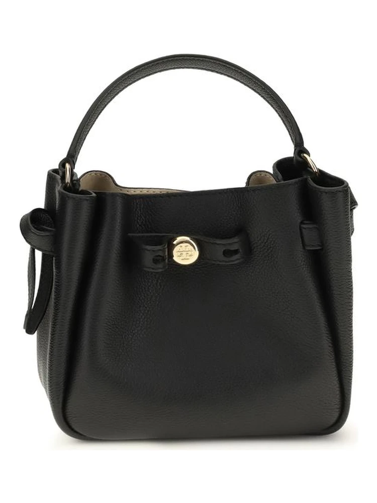 Black Calf Leather Bos Taurus Shoulder Bag