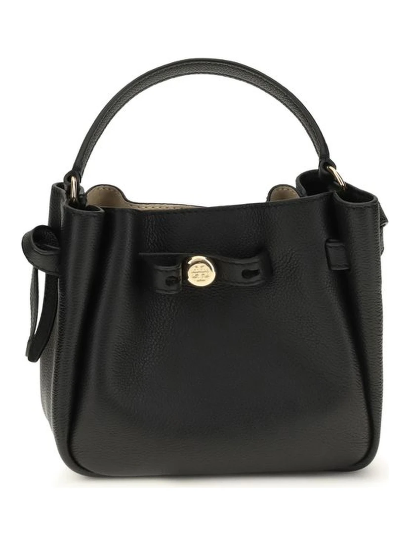 Black Calf Leather Bos Taurus Shoulder Bag