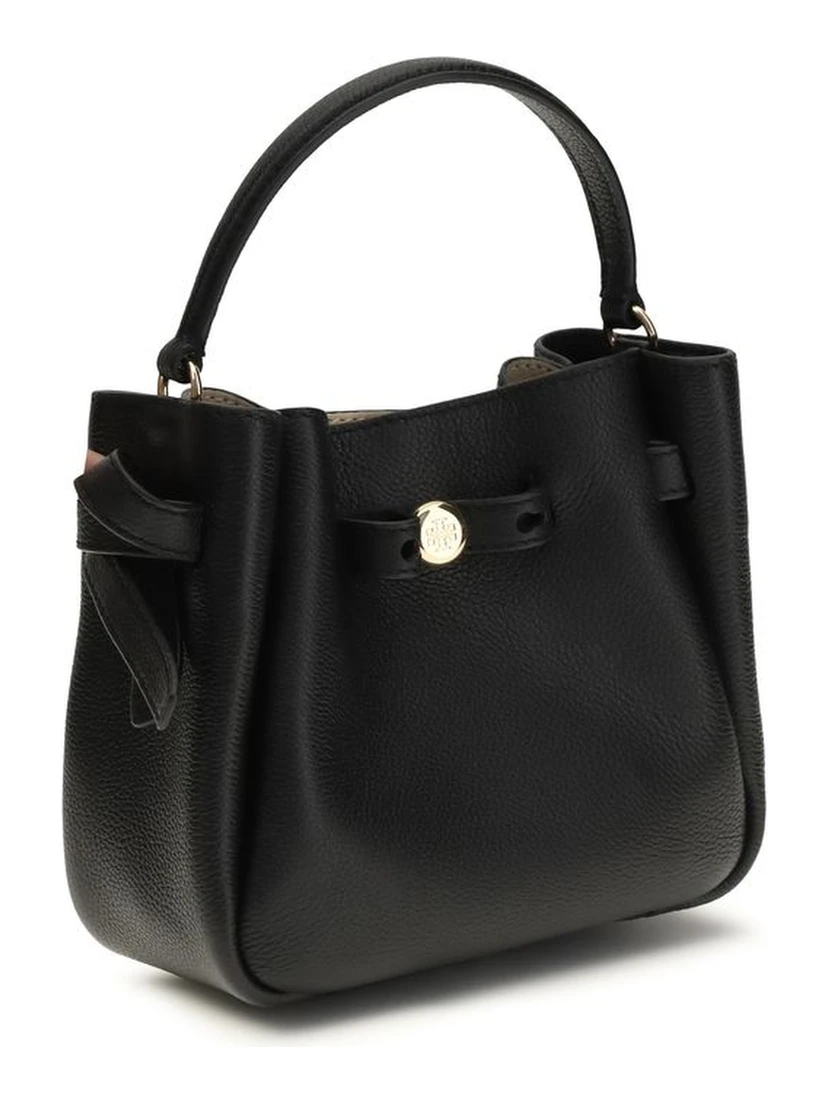 Black Calf Leather Bos Taurus Shoulder Bag