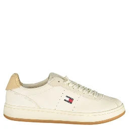 Beige Polyurethane Womens Sneaker