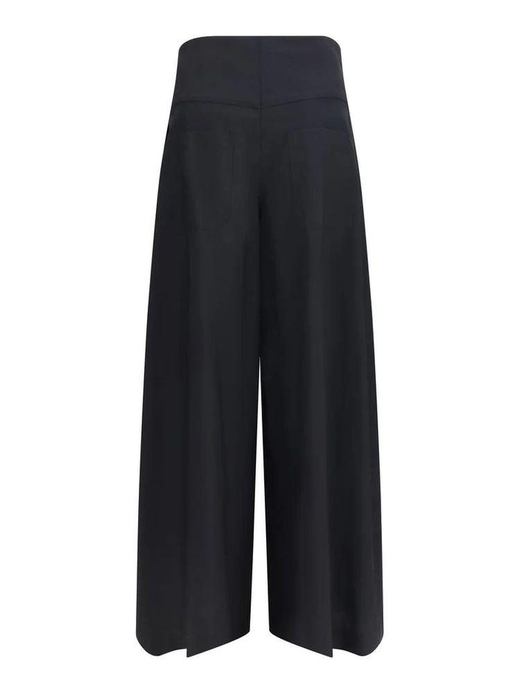 Black Cotton Casual Pants alternative