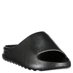 Black Polyurethane Women's Slipper