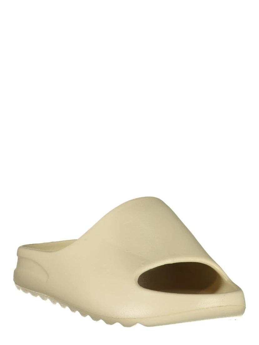 Beige Polyurethane Women's Slipper