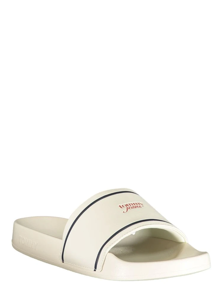 White Polyurethane Women's Slipper alternative