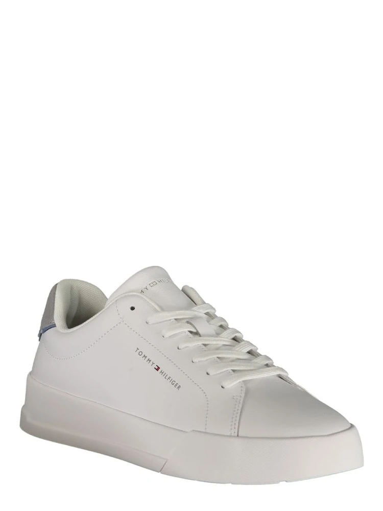 White Polyurethane Men's Sneaker alternative