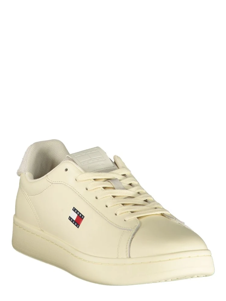 White Polyurethane Men's Sneaker alternative