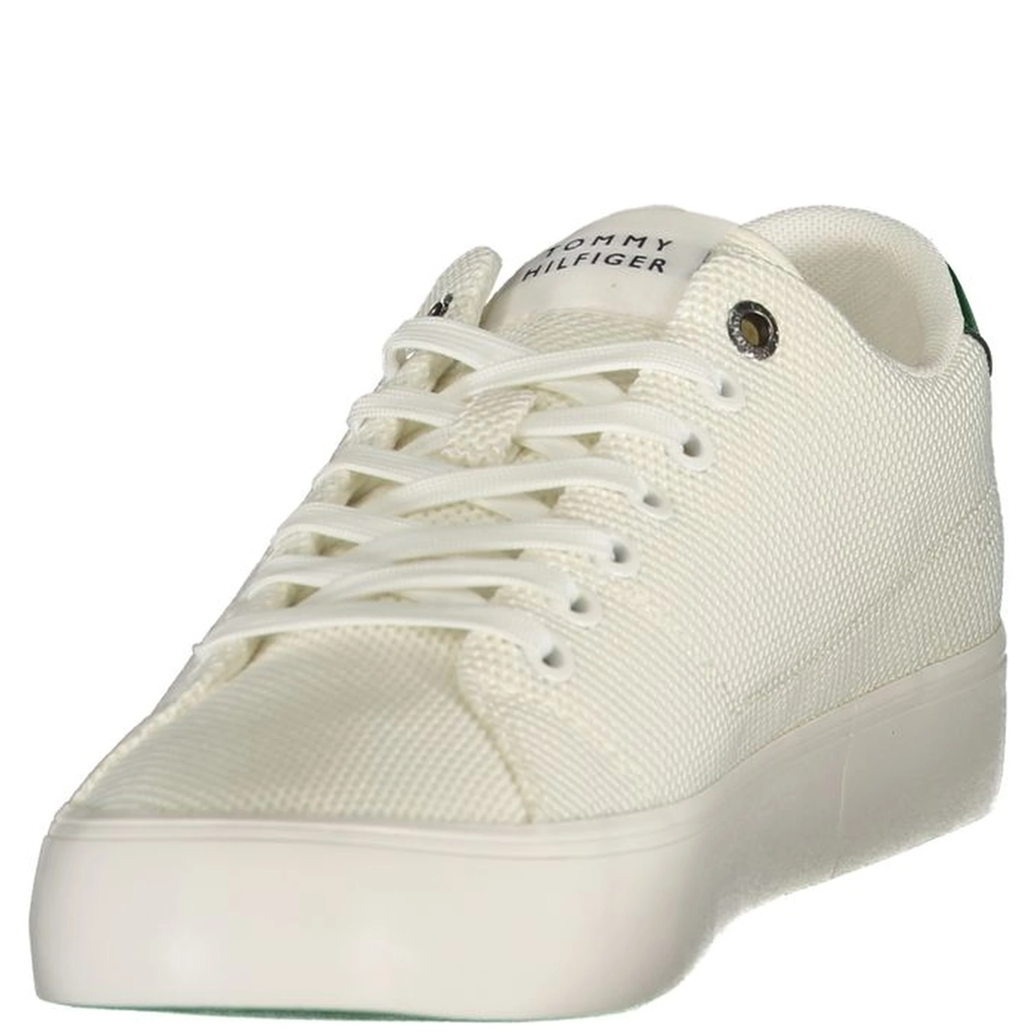 Bianco Polyester Men's Sneaker