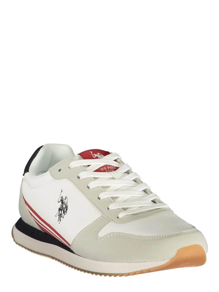 White Polyurethane Men's Sneaker alternative