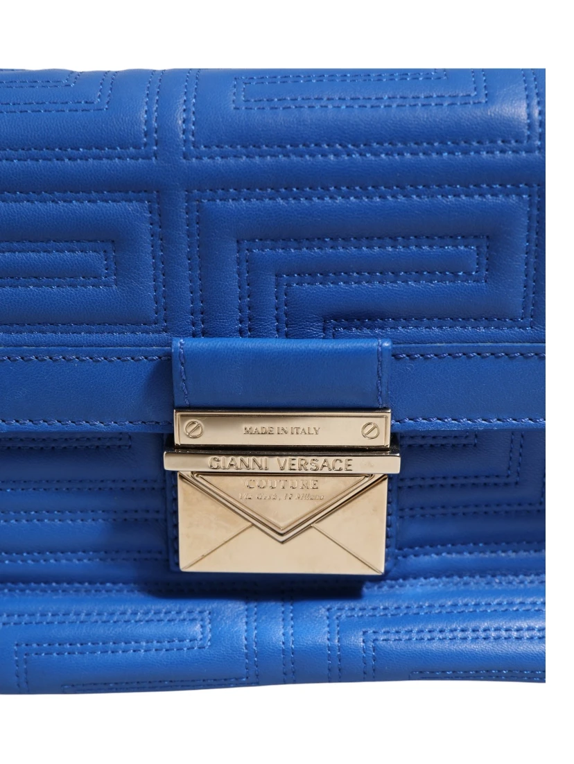 Couture Quilted Leather Shoulder Bag