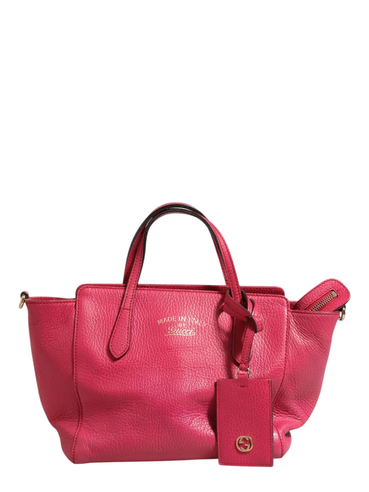 Swing Leather 2Way Tote Bag
