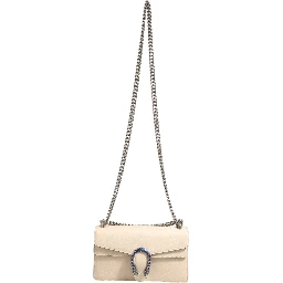 Dionysus White Leather Handbag