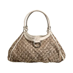 Canvas Abbey D Ring Shoulder Bag