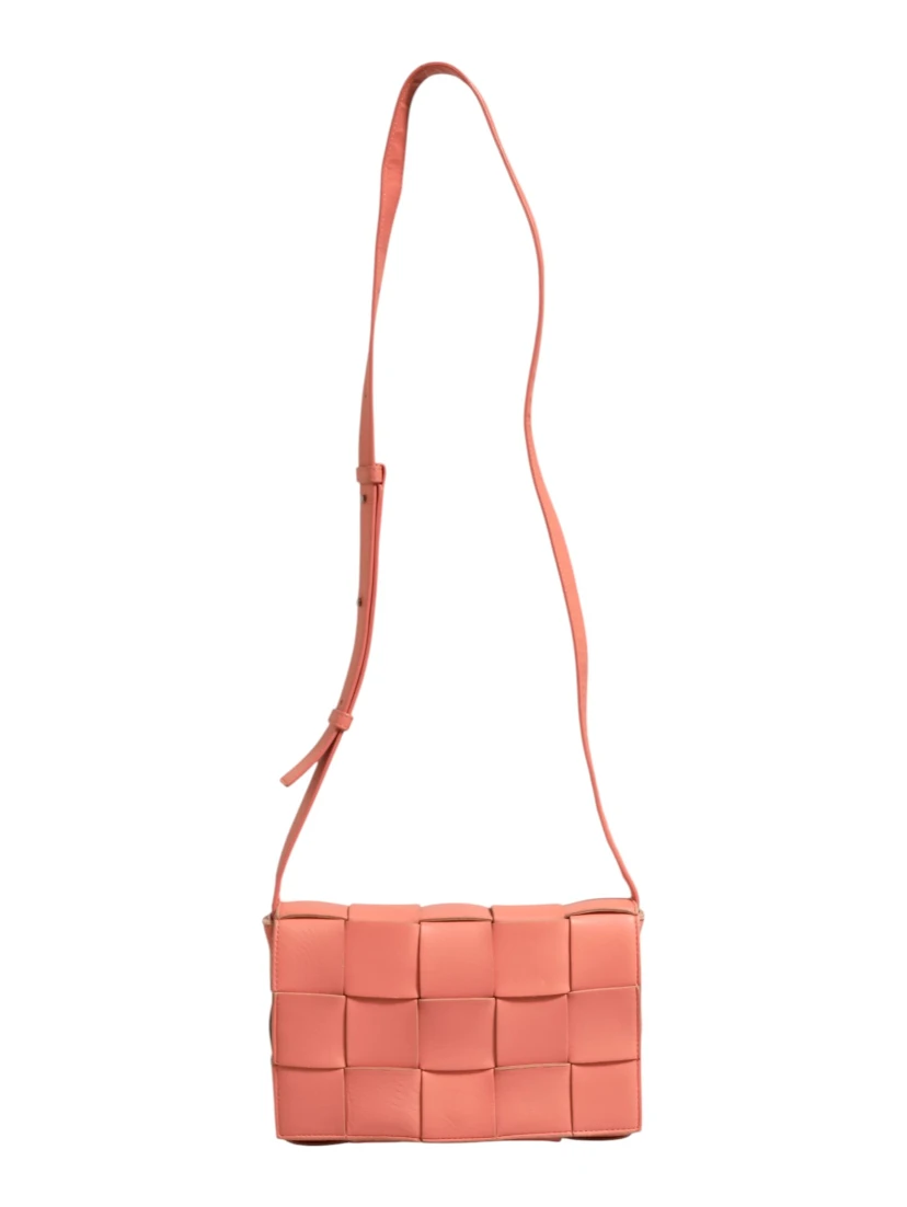 Lambskin Maxi Intrecciato Cassette Crossbody Bag