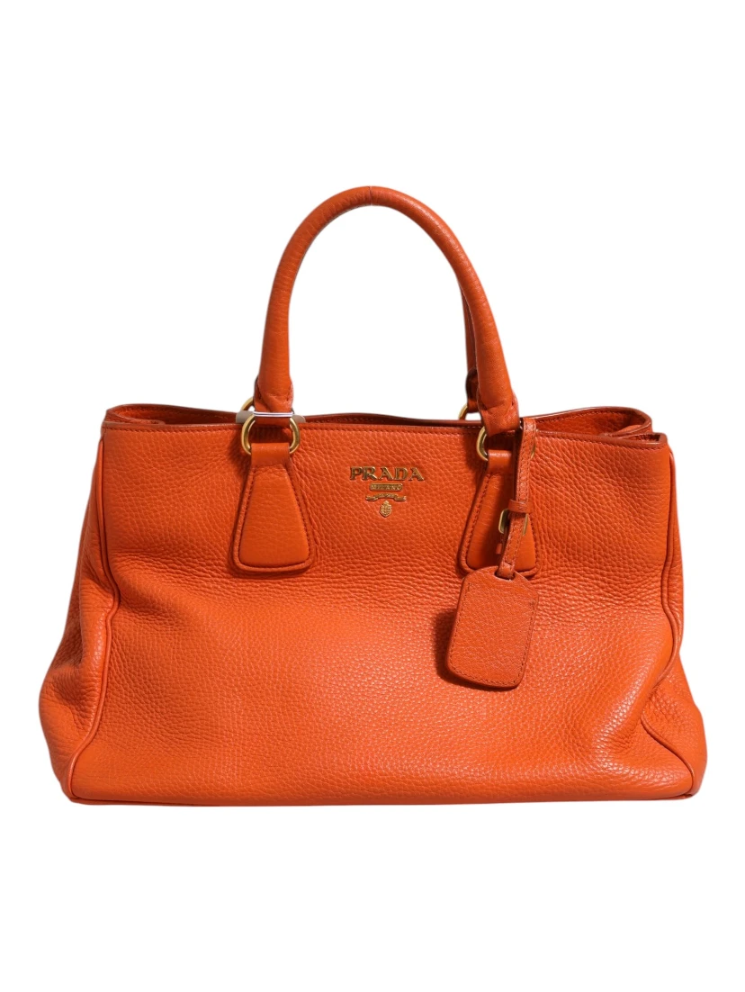 Vitello Daino Leather Tote Bag