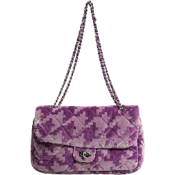 Purple shoulder bag