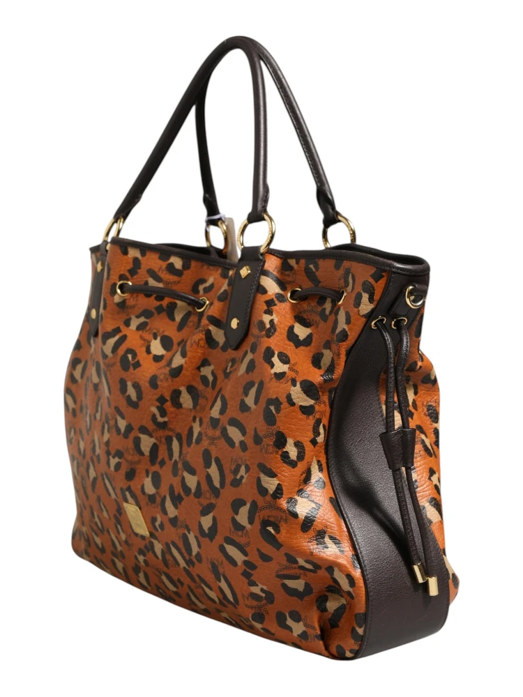 Visetos Leopard Aren Medium Shopper Tote alternative