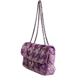 Purple shoulder bag